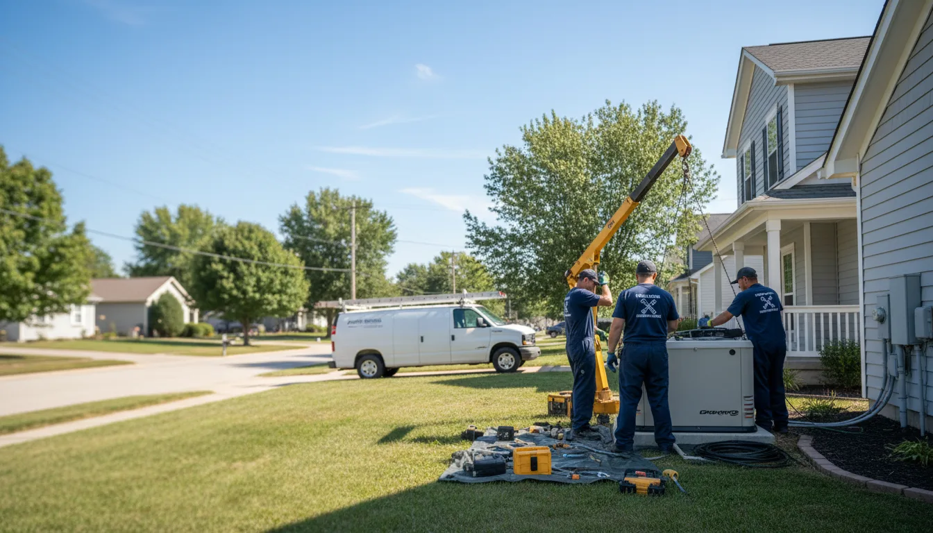 Generator Installation in Fairmount, ND near me